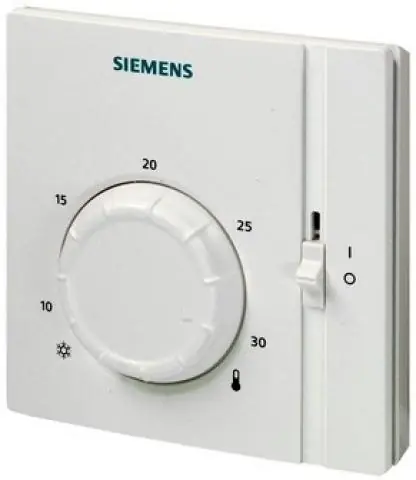 Ihned K Objednání SIE RAA31 TERMOSTAT PROSTOROVÝ ELEKTROMECHANICKÝ 8..30°C SPÍNÁNÍ AC24..250V/6A