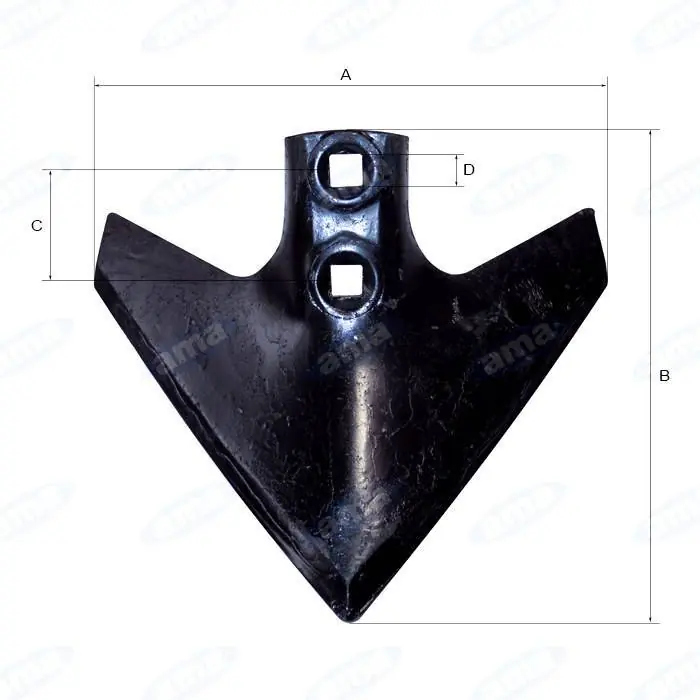 Poslední Šance radlička, &scaron;&iacute;ře 250 mm/2 d&iacute;ry/materi&aacute;l 8 mm