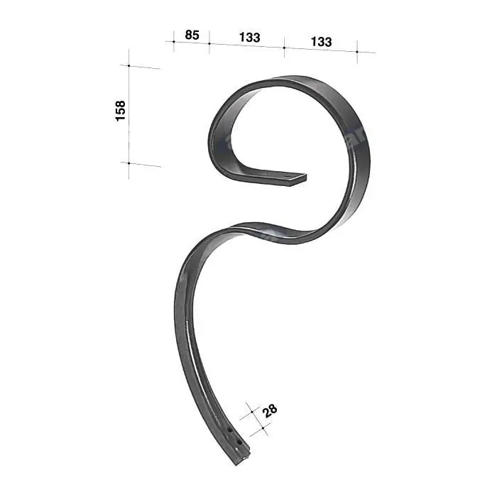 Hromadná Objednávka pružina 60x12 mm, bez zubu