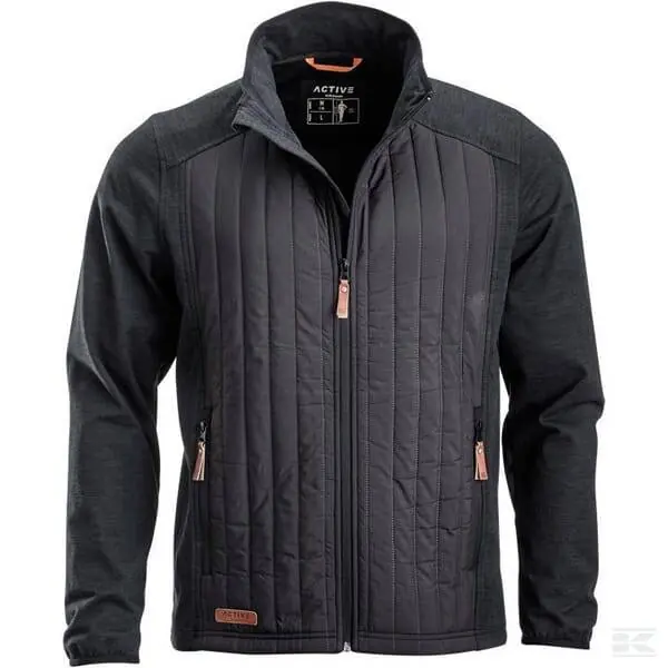 Expresní Doručení P&aacute;nsk&aacute; bunda, tmavě &scaron;ed&aacute;, vel. 2XL, hybridn&iacute; fleece