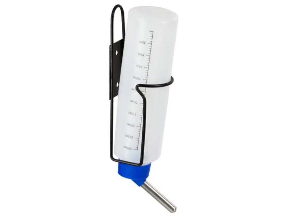 Výprodej Nap&aacute;ječka pro kr&aacute;l&iacute;ky s kovov&yacute;m drž&aacute;kem KERBL 81766 - 500 ml