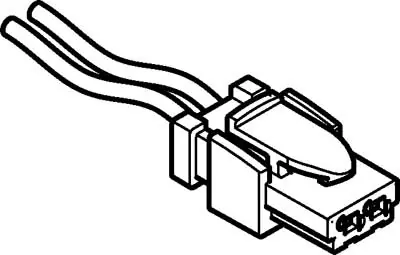 NEBV-HSG2-KN-0.5-N-LE2 zásuvka s kabelem (566662) FESTO . Časově Omezené